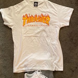 Thrasher flames tee